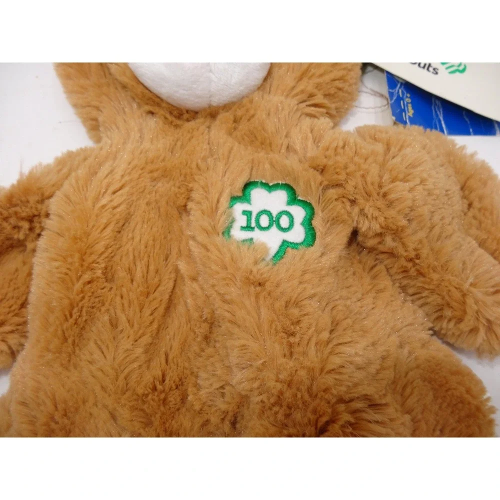 Build-A-Bear Girl Scouts 100th‎ Anniversary Brown Plush Bear Unstuffed NWT 2012